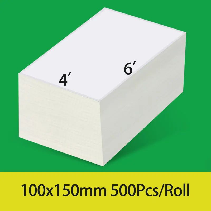 Cor: 100x150 500pcs 1Roll