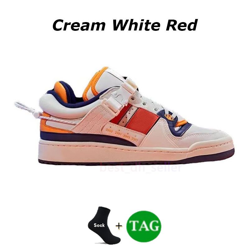 12 Cream White Red