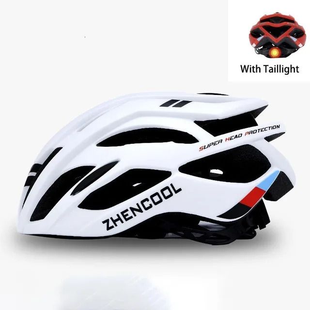 White with Taillight-48-58cm(kid)