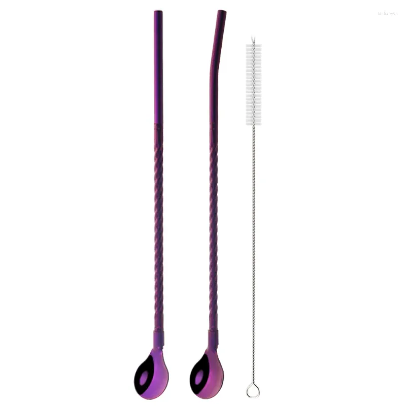 2Pcs Purple