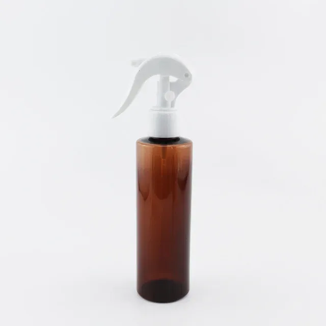 200 ml de bouteille d'ambre en plastique blanc