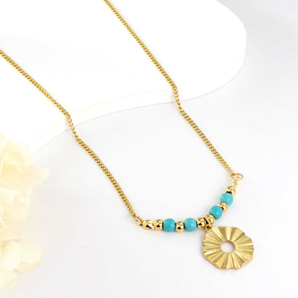 Gold-ne29880jg-Women Necklace-18inches