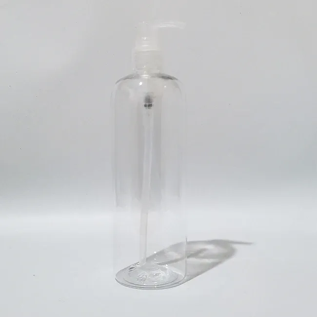 500 ml transparente Plastikflasche