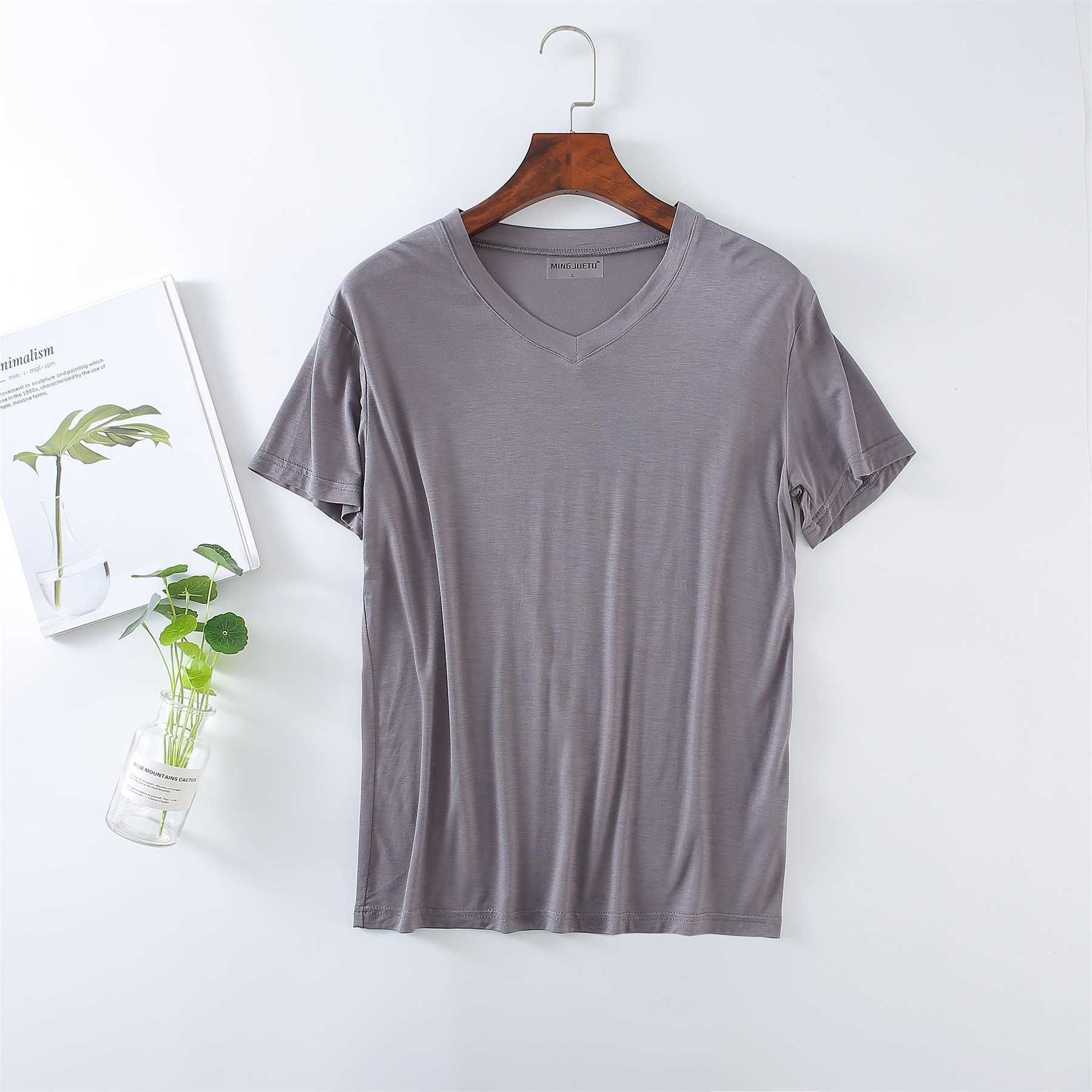 Dark Grey Vneck