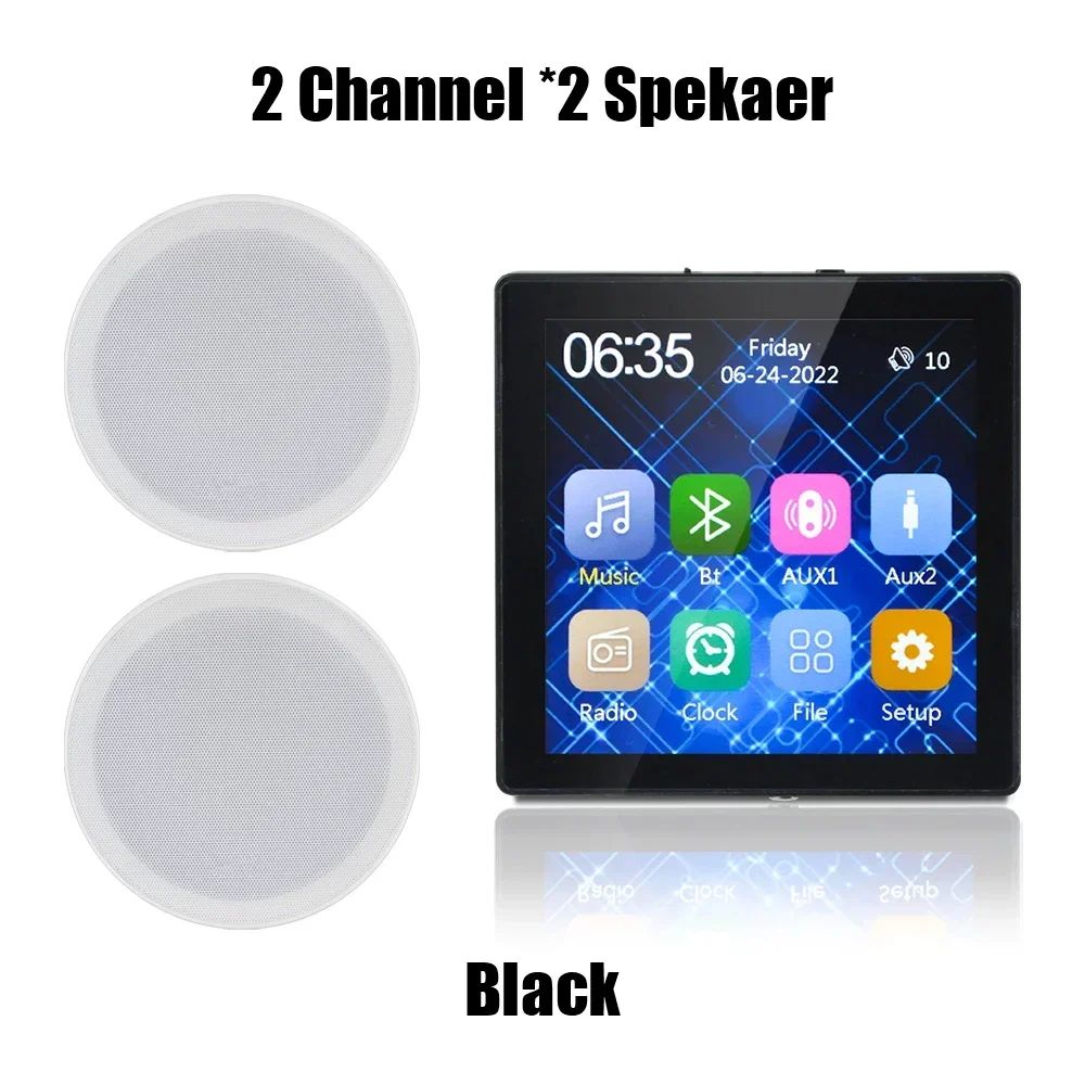 Couleur: Black-2Speakers