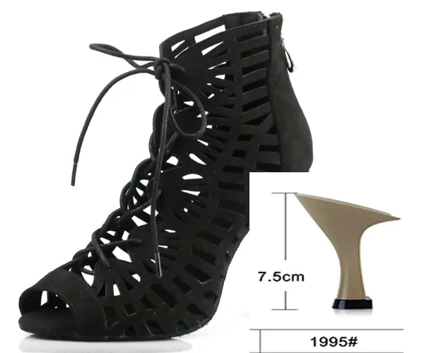 Black heel 7.5cm