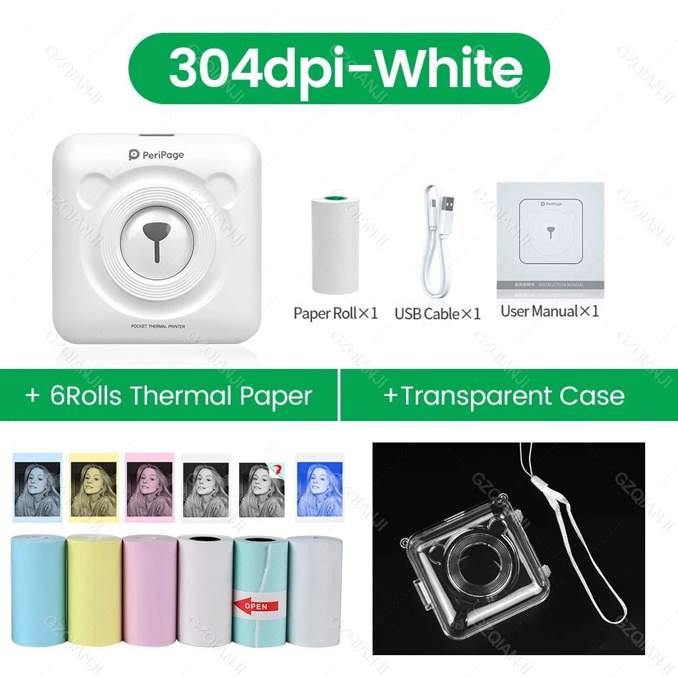 color:White 6Color 1Case