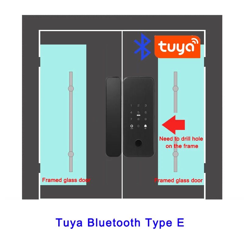 Color:Tuya Type E