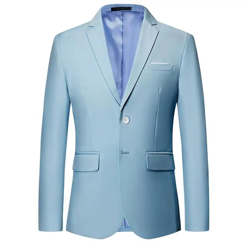 Sky Blue Blazer Men