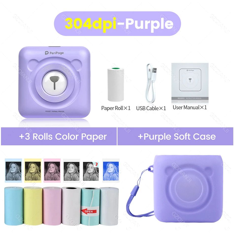 color:Purple 6Color 1Case