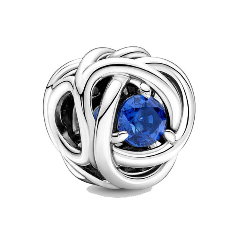 Elegant Twisted Knot Charm Pandora Pendants - Image 3