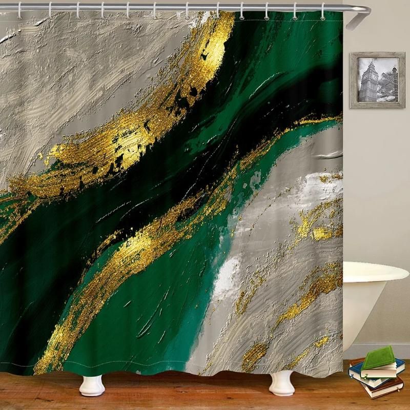 90x180cm shower curtain2