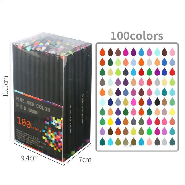 100 kleuren set