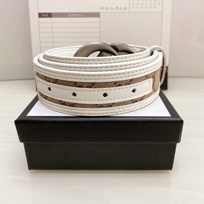 G04 Dull Silver buckle+ white