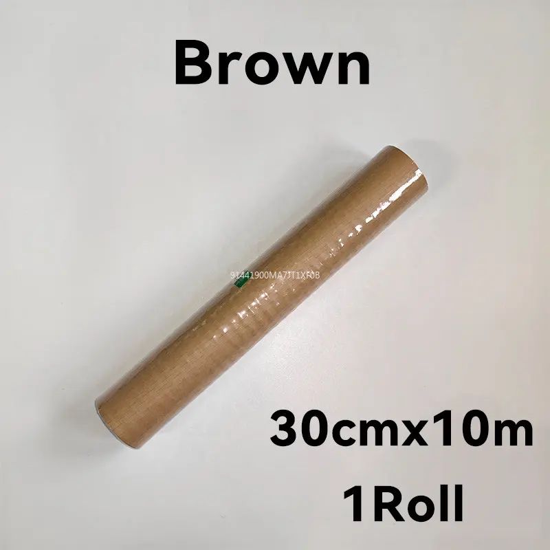 اللون: بني 30CMX10M 1ROLL