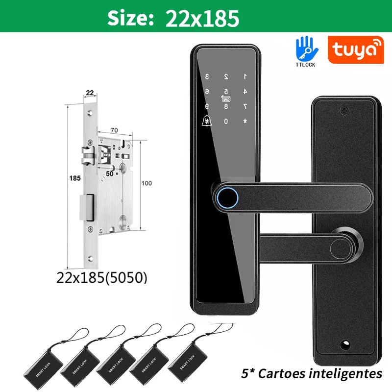 Color:22-185Mortise Lock Size:TUYA