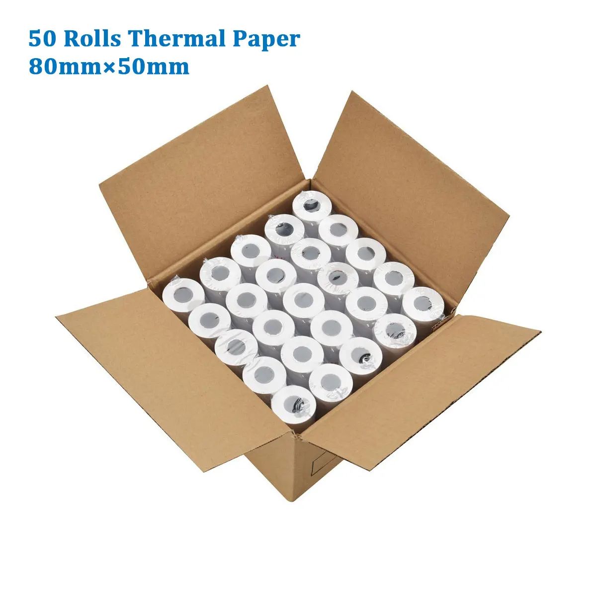 50 Rolls Paper-UK Plug