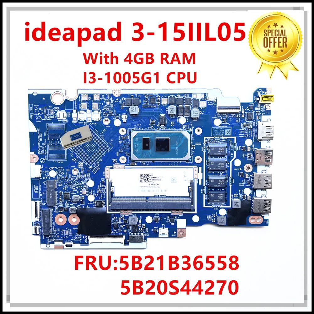 Configuração: I3-1005G1 CPU