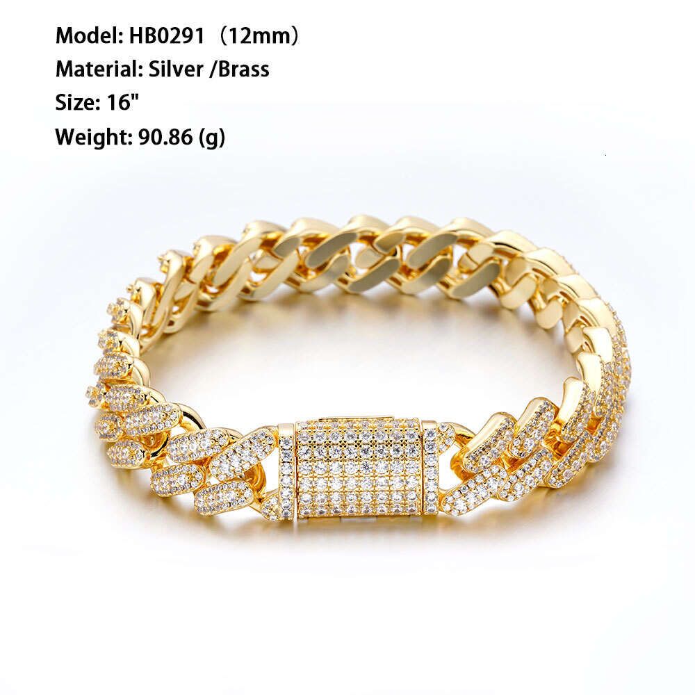 14k oro bloccato out cuban link br