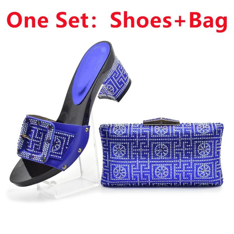 Blue Shoes and Bag