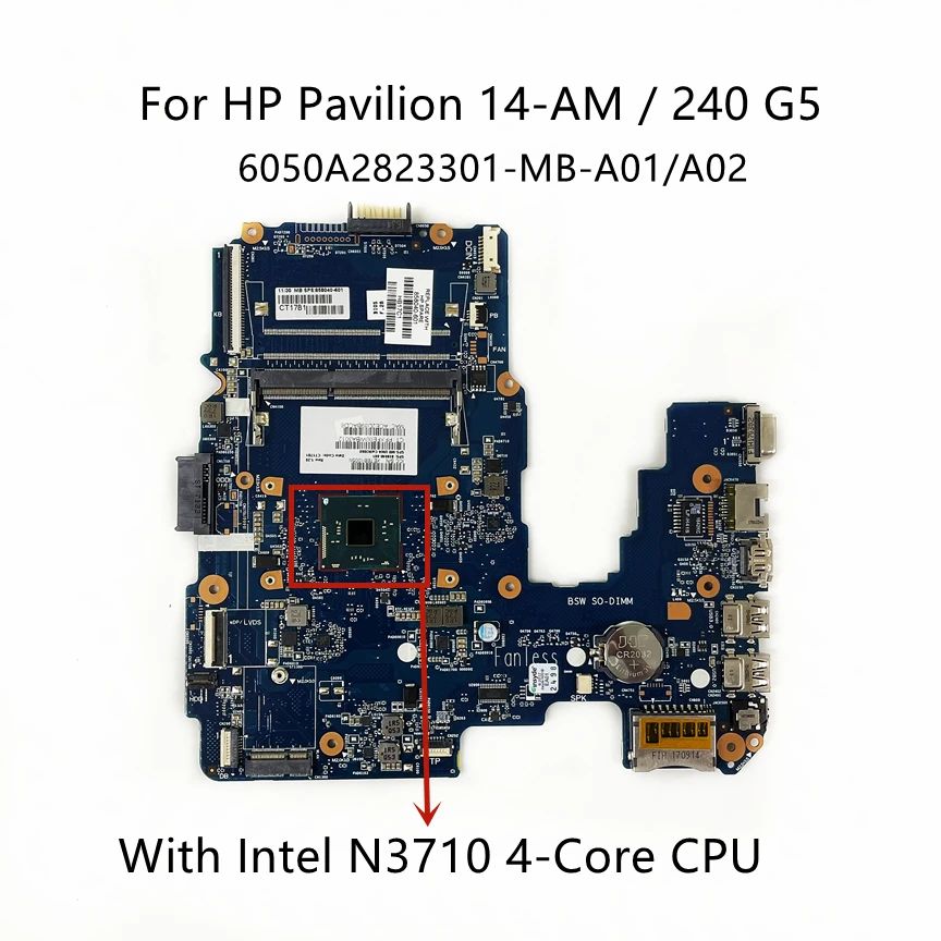 Configuração: N3710 CPU