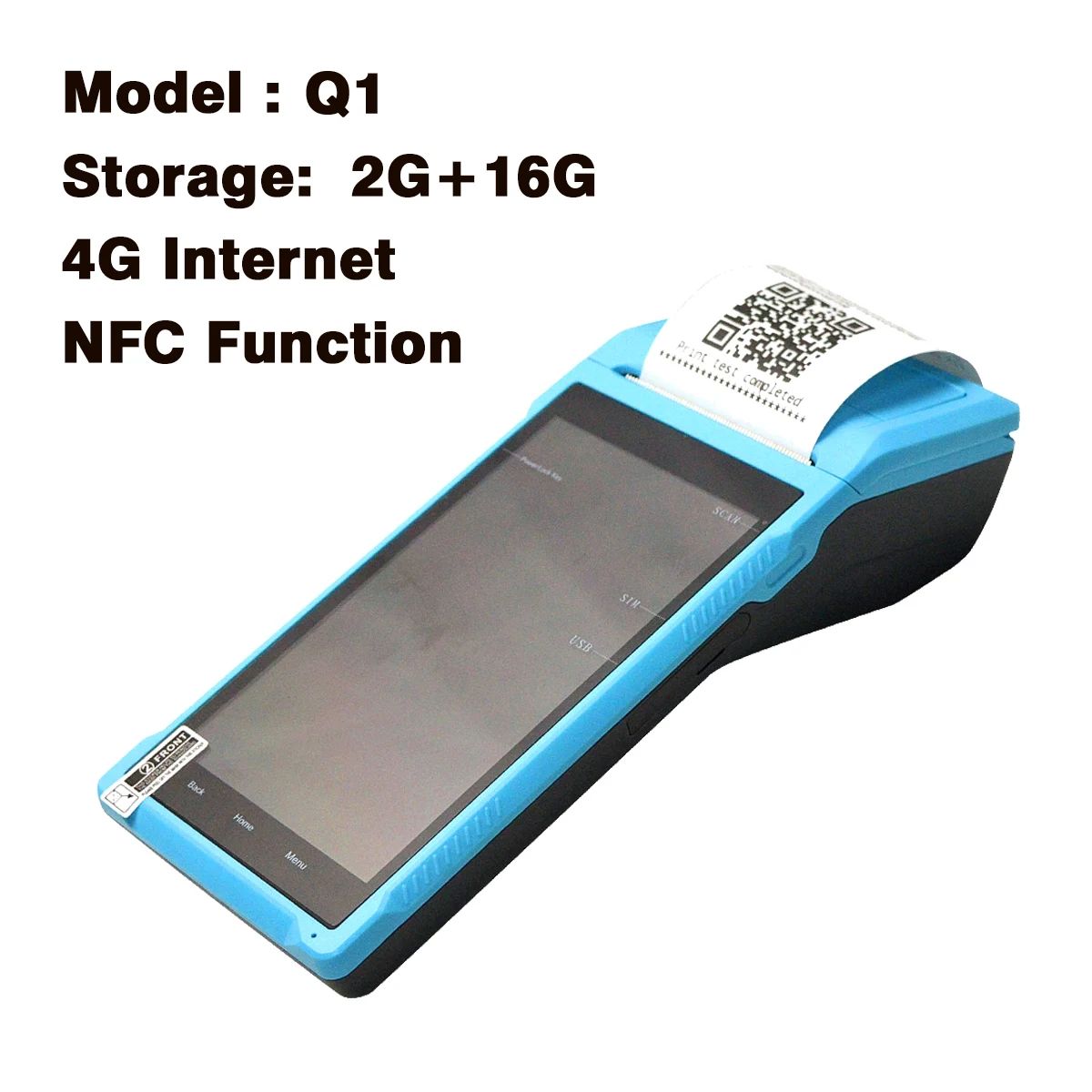 Цвет: Q1 4G NFC Blue