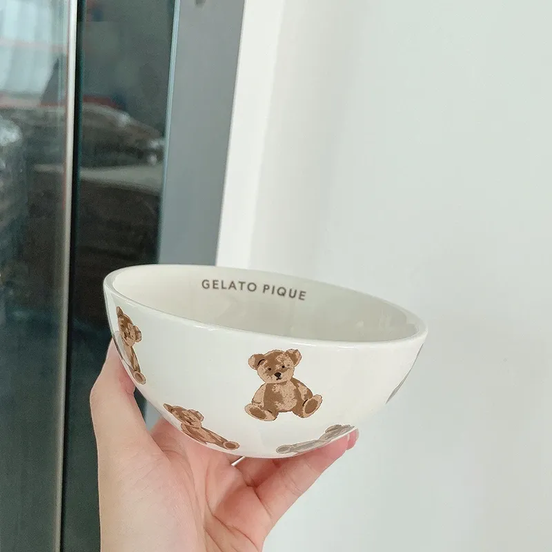 White bear bowl-1Pc