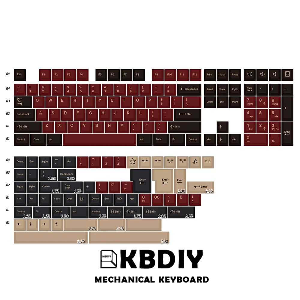 色：GMK Red Samurai