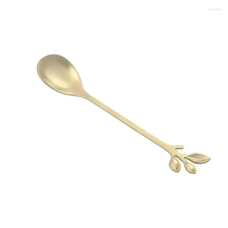 Leaf Spoon gold