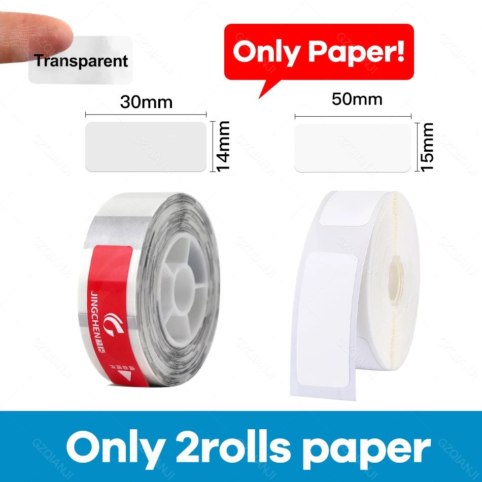 color:Only 2 Rolls Label