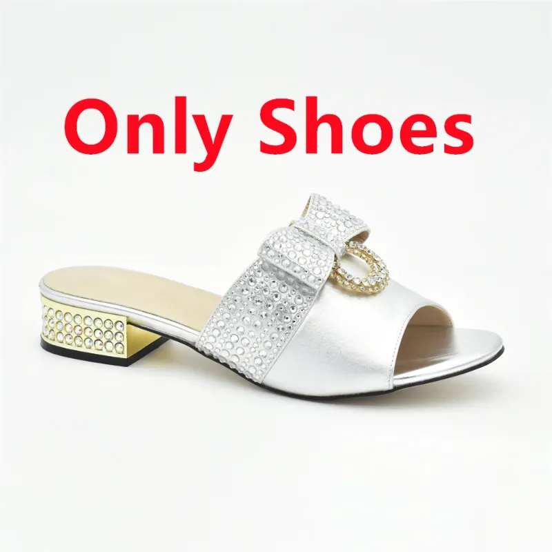 Silver Only Shoes