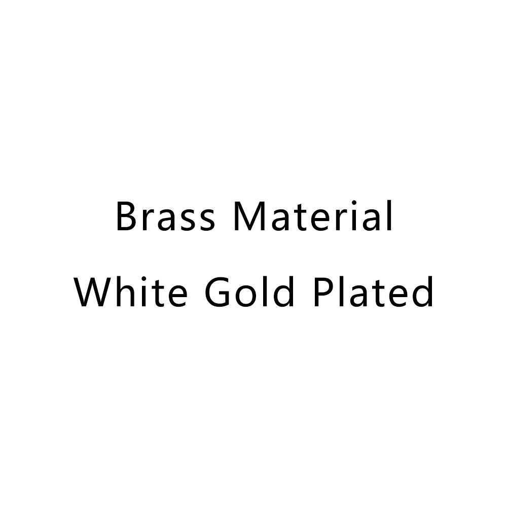 Laiton - or blanc plaqué-16 pouces