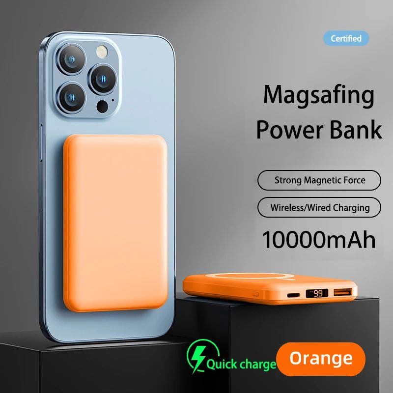 Color:Orange 10000mah