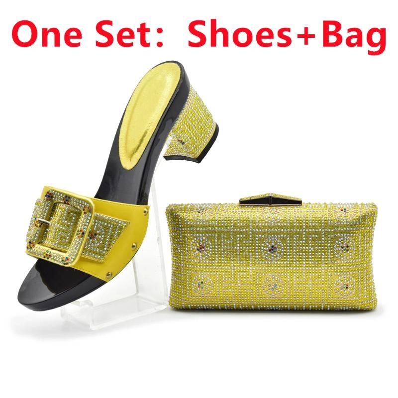 Yellow Shoes and Bag