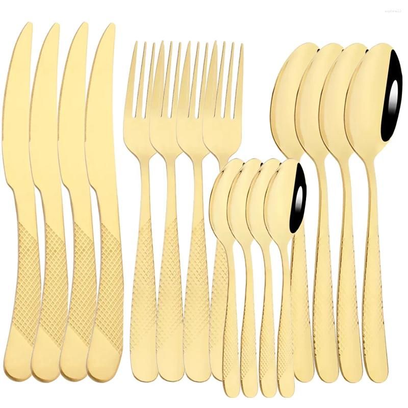 Gold 16Pcs