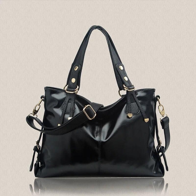 Black Large Tote Bag