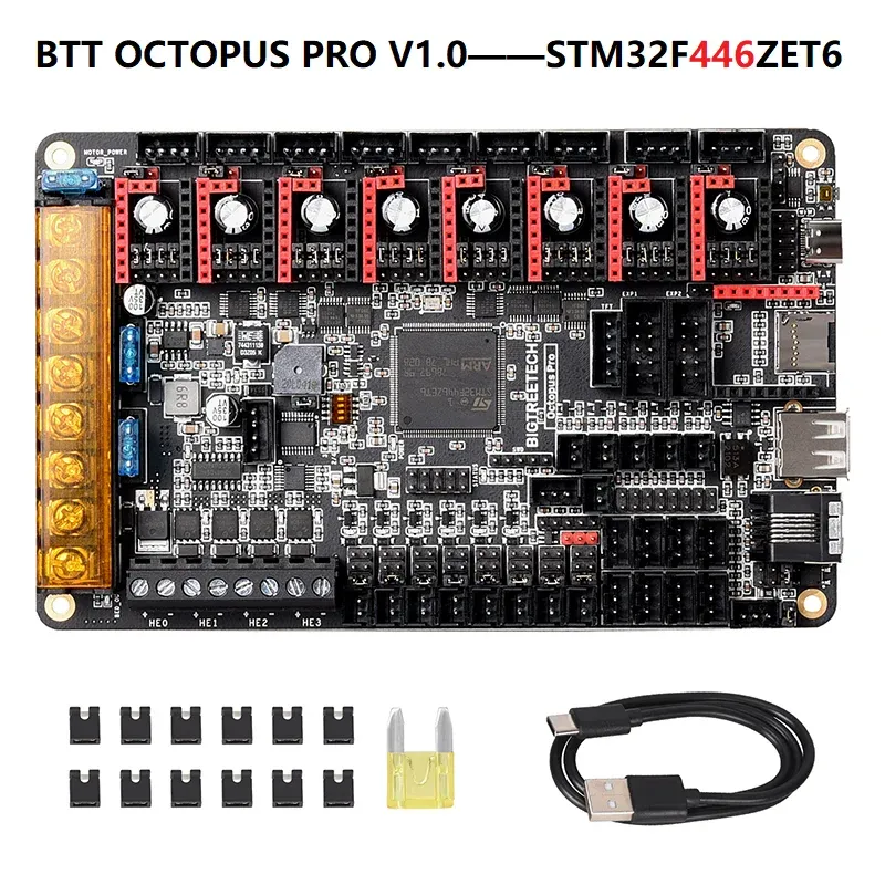 Avec TMC2209 X8-Octopus-Pro F446