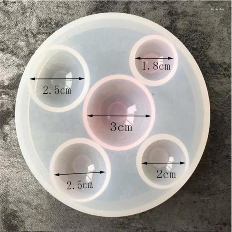 Five semicircles