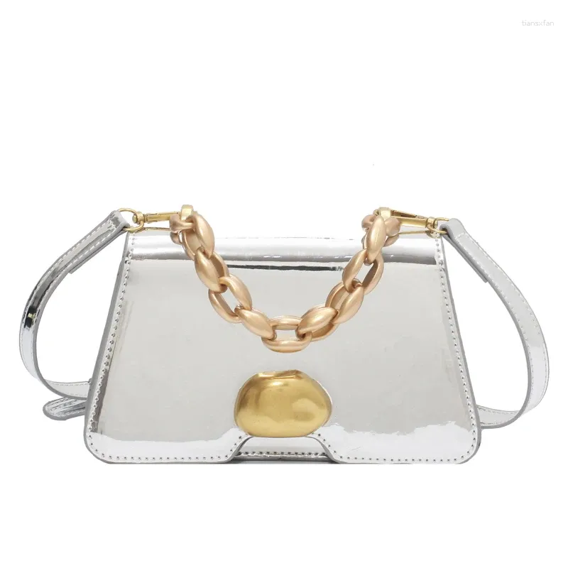 Silvery Shoulder bag