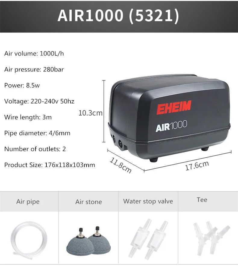 Eheim Air 1000-UK adapterplug