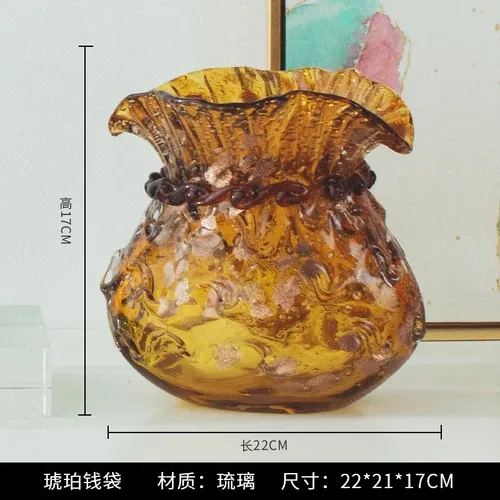 CHINA Amber purse