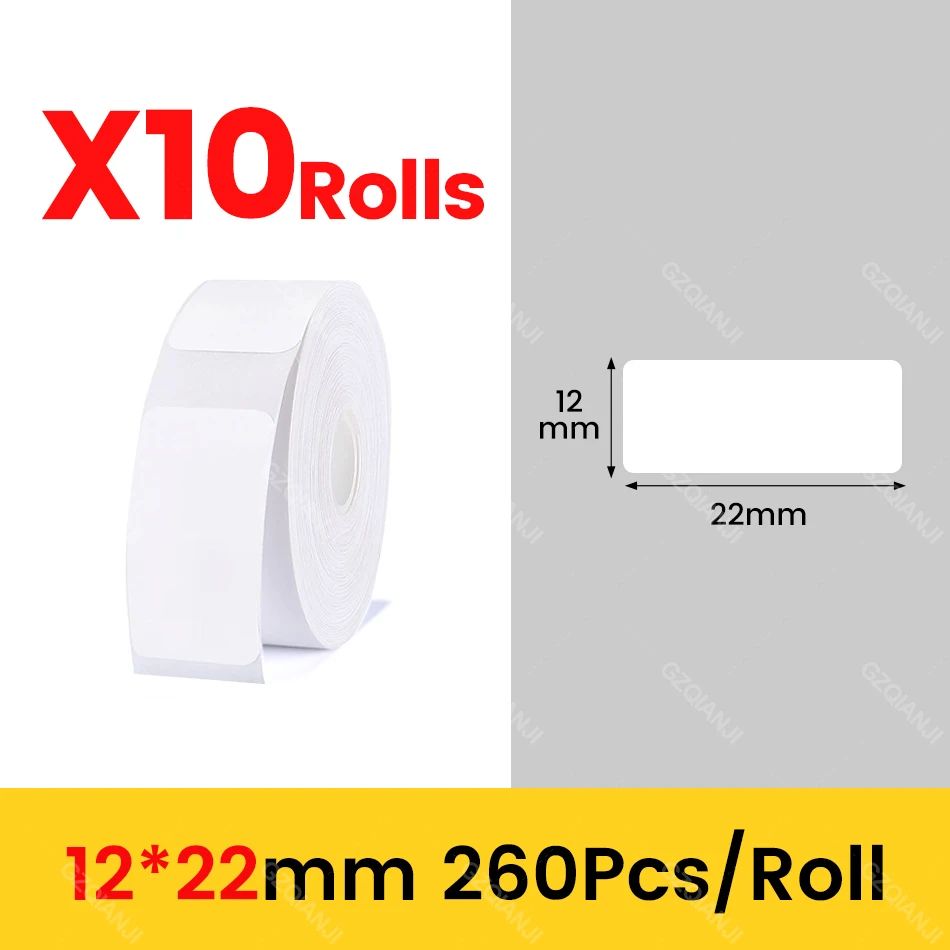 色：10rolls 12-22mm