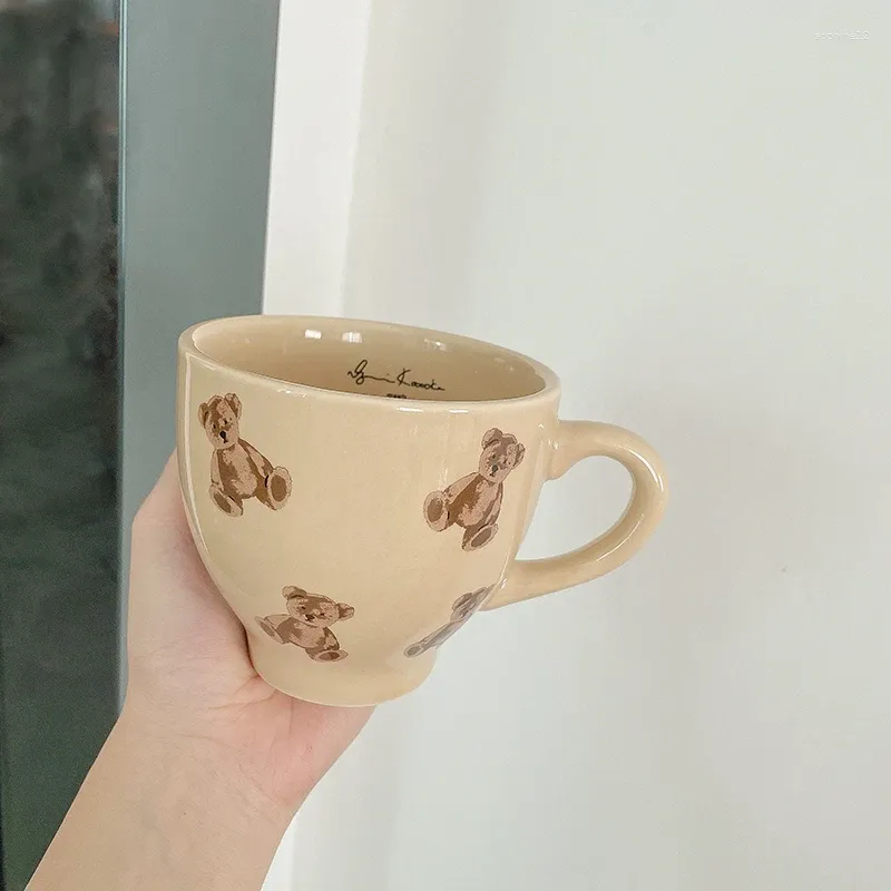 Brown bear cup-1Pc