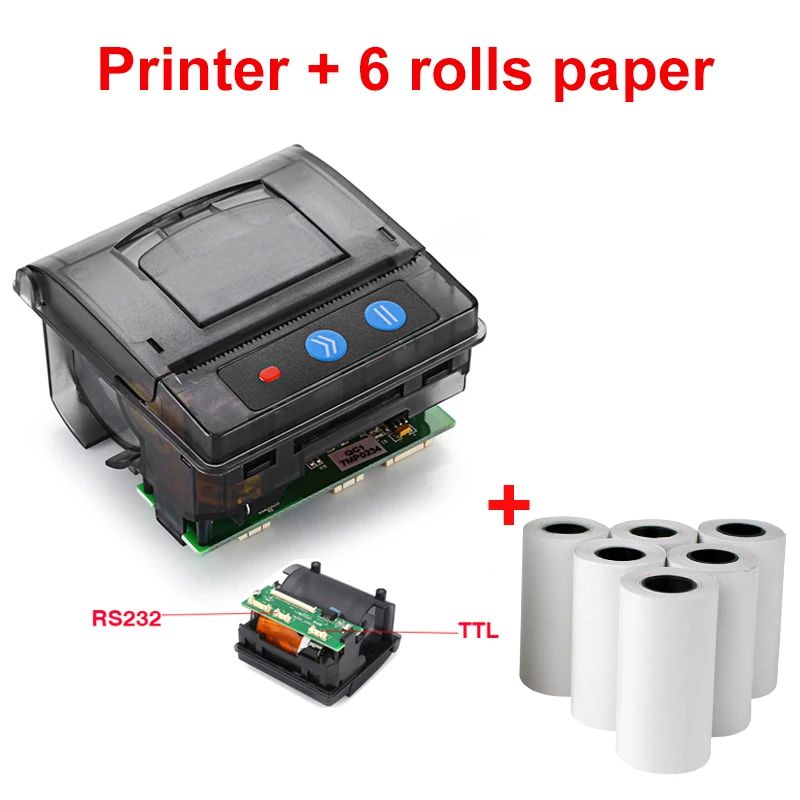 color:Add 6Rolls Paper