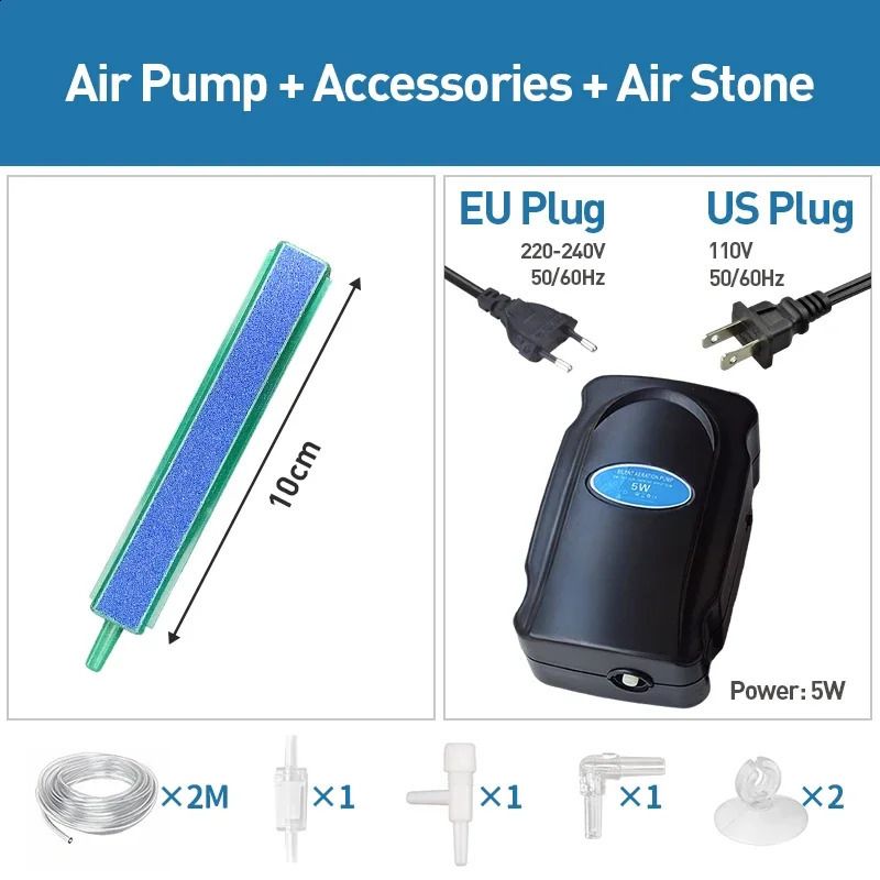 مجموعة مضخة الهواء E-EU Plug 220-240V