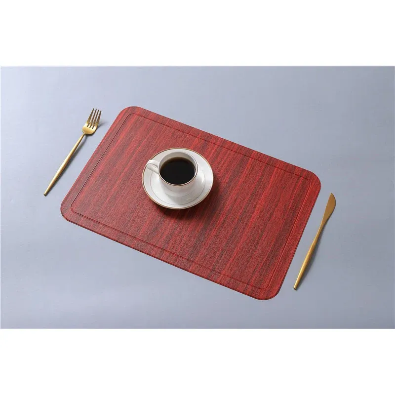 30x45cm x4pcs Rectangular CHINA red