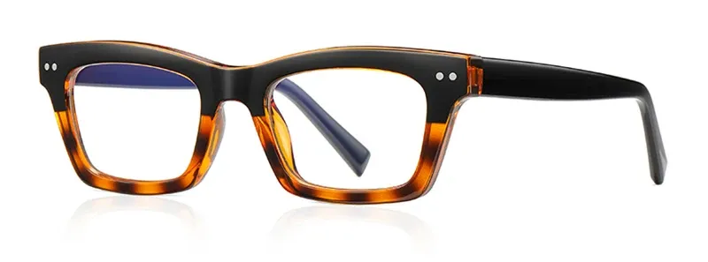 Black leopard frame