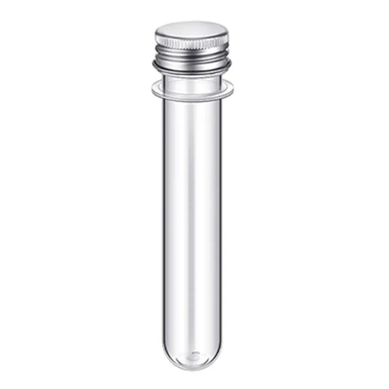 Bouchon argenté en plastique de 40 ml