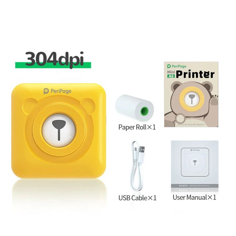 color:304 YEllow printer