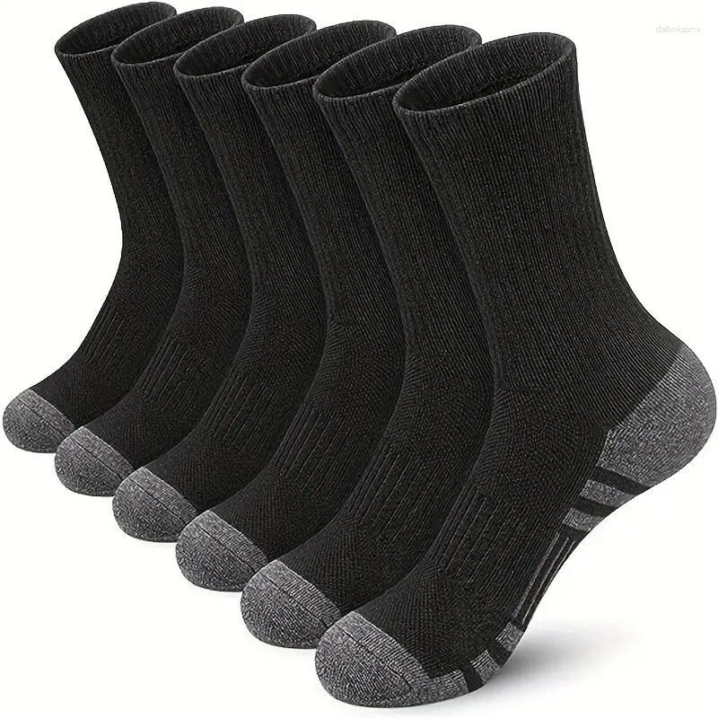 6 Pairs Black